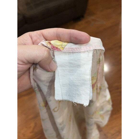 Vintage 90s Disney Winnie the Pooh Fitted Crib Sheet Pooh Honey Tigger - Picture 3 of 5